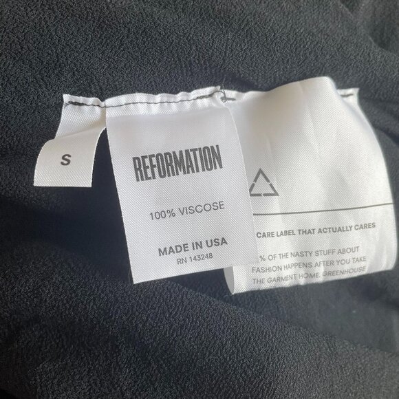 Reformation - Black Penny Bodysuit - Picture 14 of 15